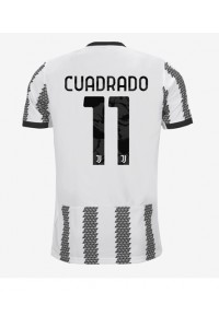 Juventus Juan Cuadrado #11 Voetbaltruitje Thuis tenue 2022-23 Korte Mouw